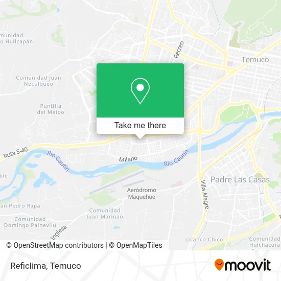 Reficlima map