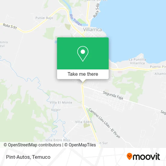 Pint-Autos map