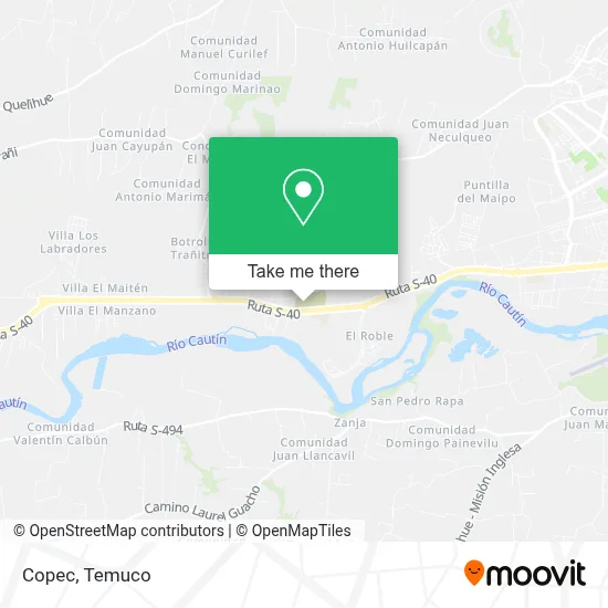 Copec map
