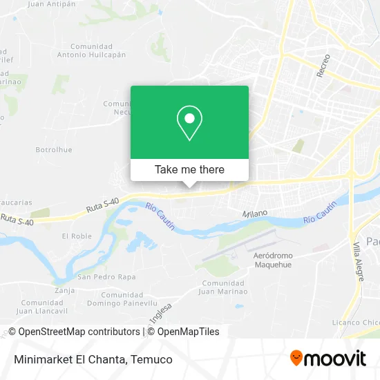 Minimarket El Chanta map