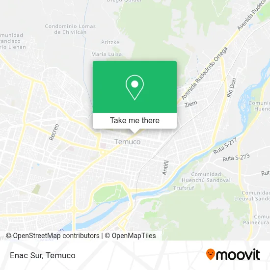 Enac Sur map