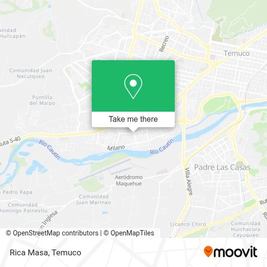 Rica Masa map