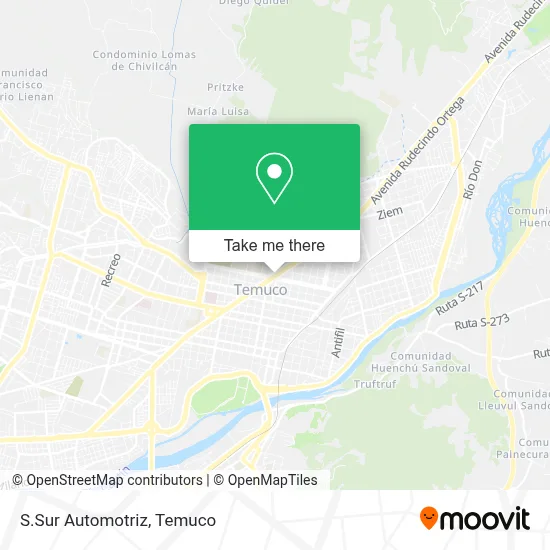 S.Sur Automotriz map