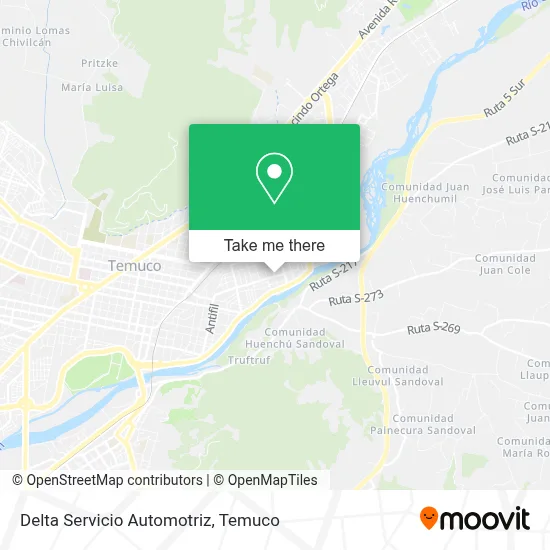 Delta Servicio Automotriz map