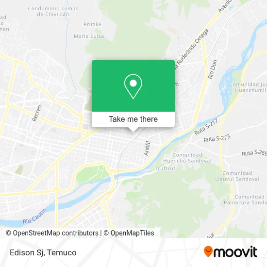 Edison Sj map