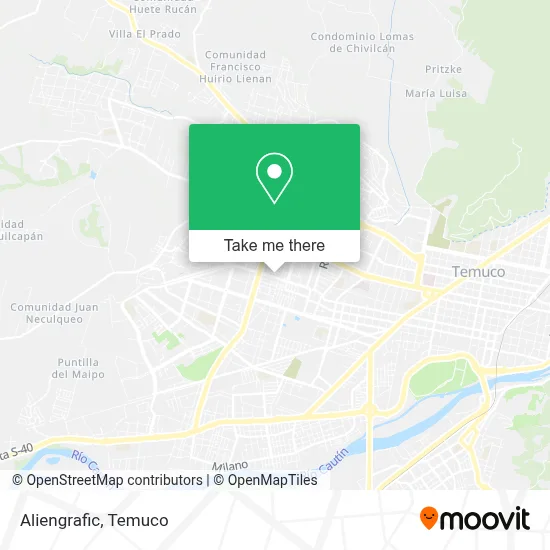 Aliengrafic map
