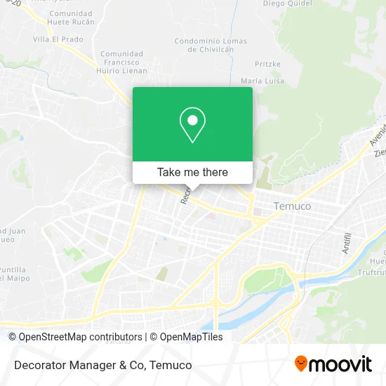 Decorator Manager & Co map