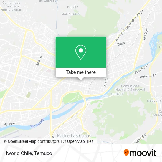 Iworld Chile map