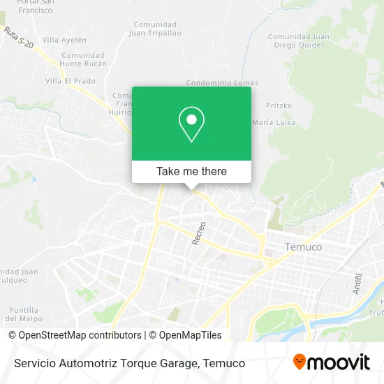 Servicio Automotriz Torque Garage map