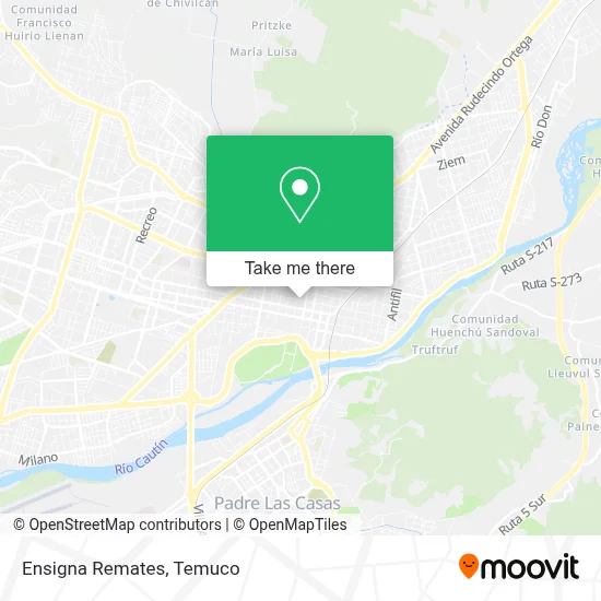 Ensigna Remates map