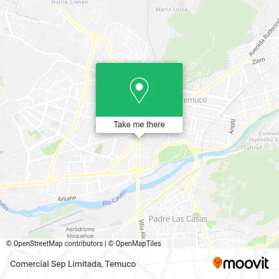 Comercial Sep Limitada map