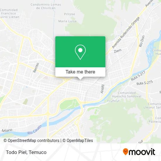 Todo Piel map