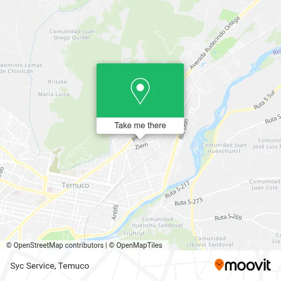 Syc Service map