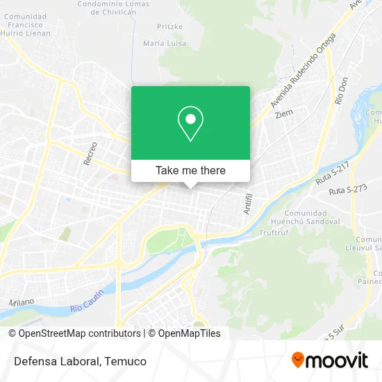 Defensa Laboral map