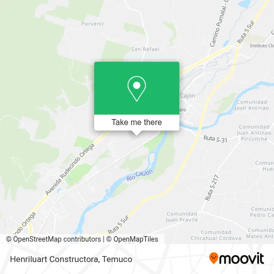 Henriluart Constructora map