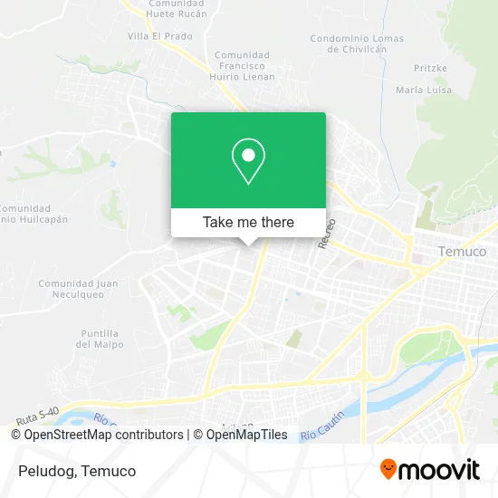 Peludog map