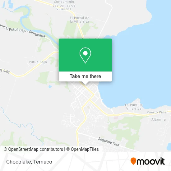 Chocolake map
