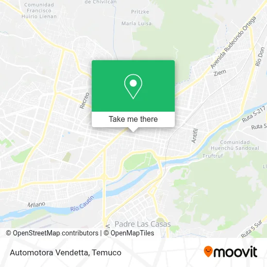 Automotora Vendetta map