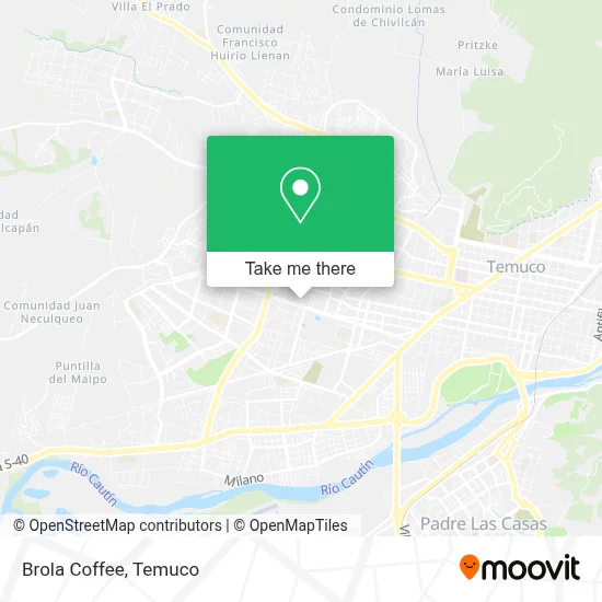 Brola Coffee map