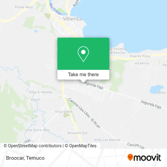 Broocar map