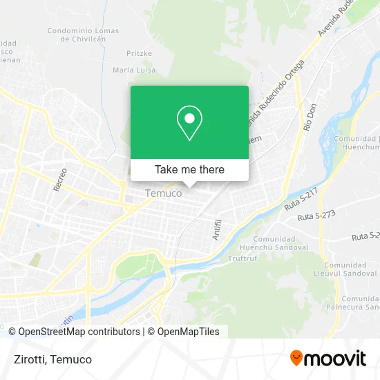 Zirotti map