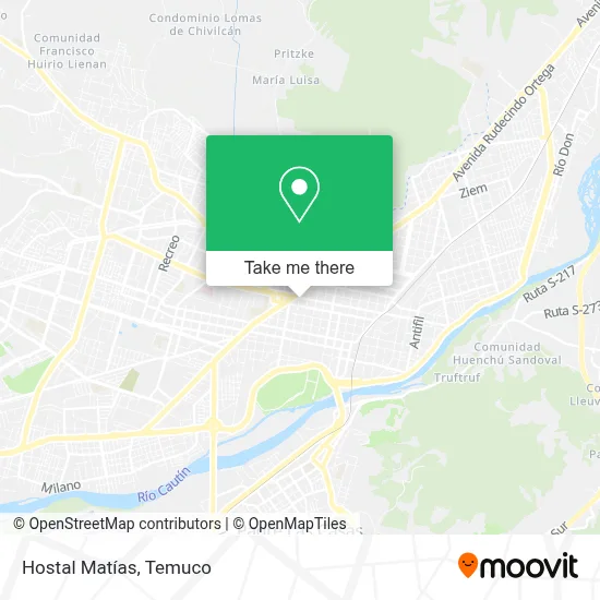 Hostal Matías map