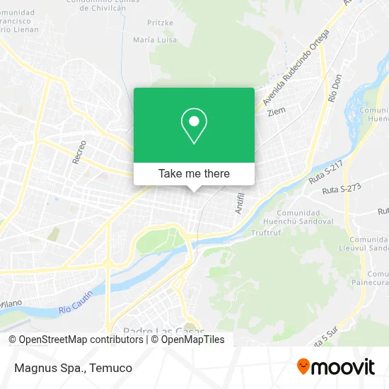 Magnus Spa. map