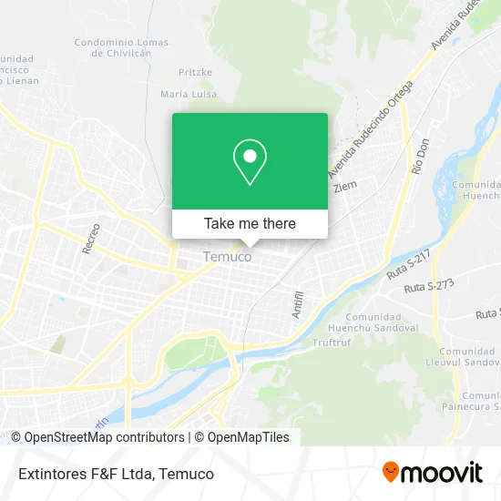 Extintores F&F Ltda map