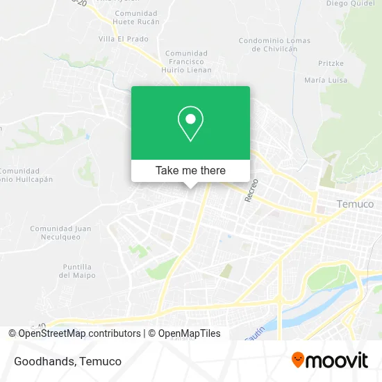 Goodhands map
