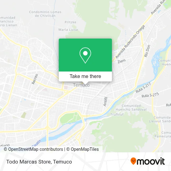 Todo Marcas Store map
