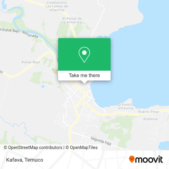 Kafava map