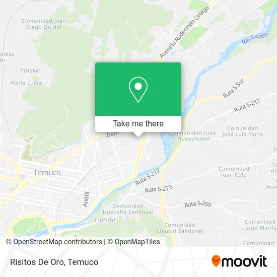 Risitos De Oro map