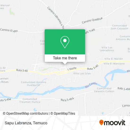 Sapu Labranza map