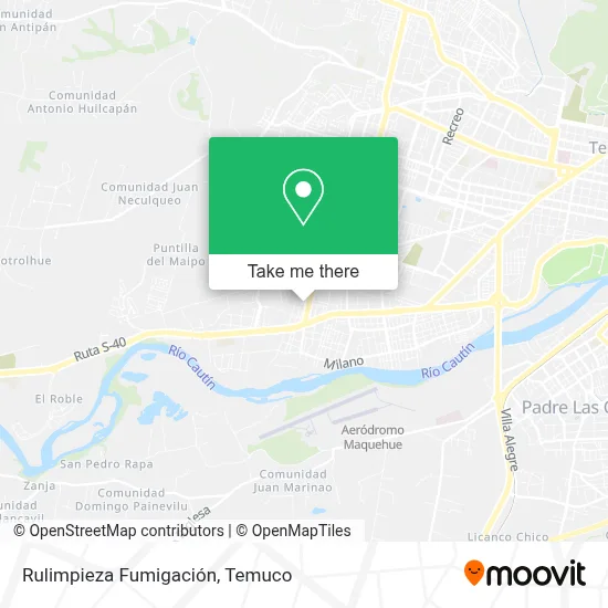 Rulimpieza Fumigación map