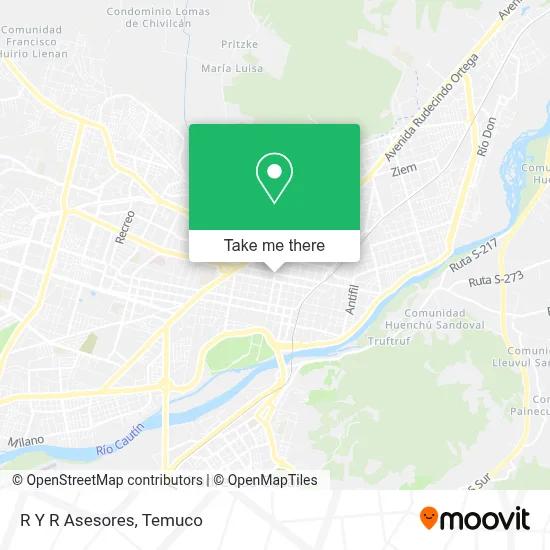 R Y R Asesores map