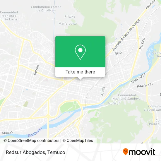 Redsur Abogados map