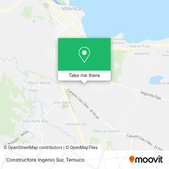 Constructora Ingenio Sur map