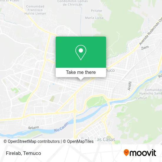 Firelab map