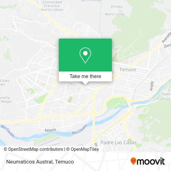 Neumaticos Austral map