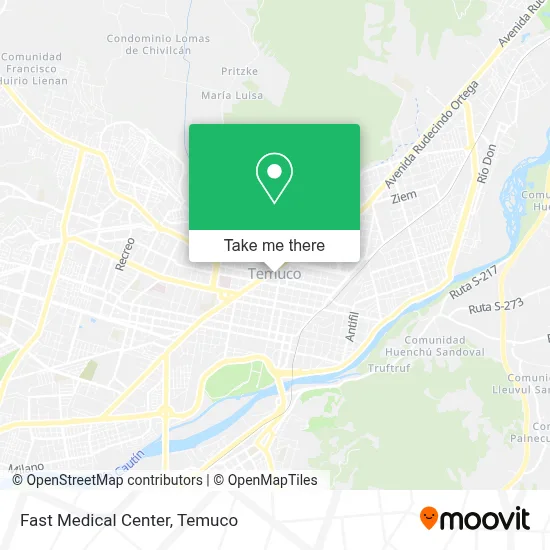 Fast Medical Center map