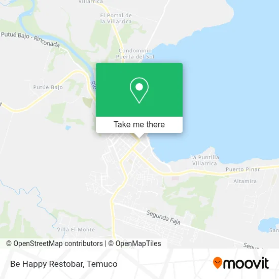 Be Happy Restobar map