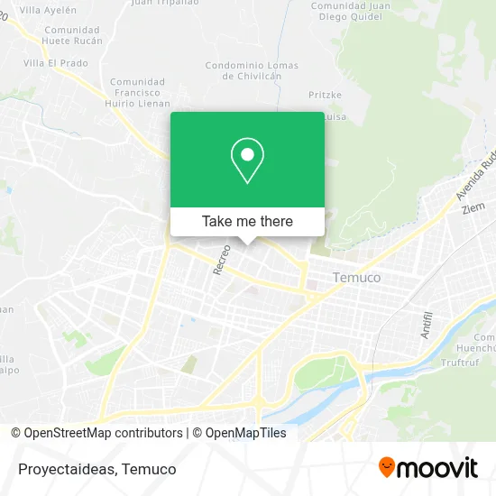 Proyectaideas map