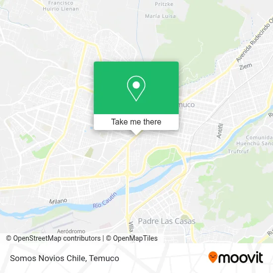Somos Novios Chile map
