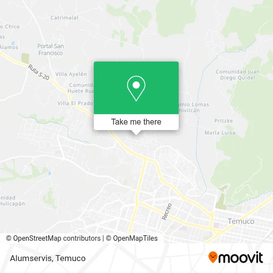 Alumservis map