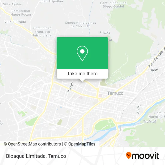 Bioaqua Limitada map