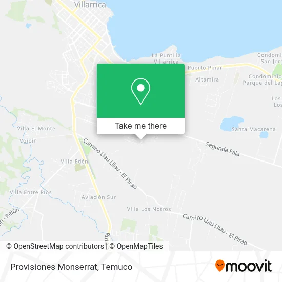 Provisiones Monserrat map
