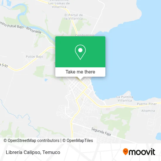 Librería Calipso map