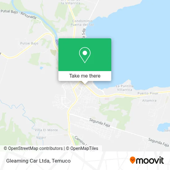 Gleaming Car Ltda map