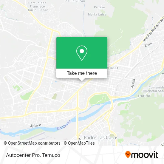 Autocenter Pro map