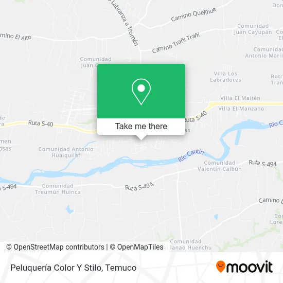 Peluquería Color Y Stilo map